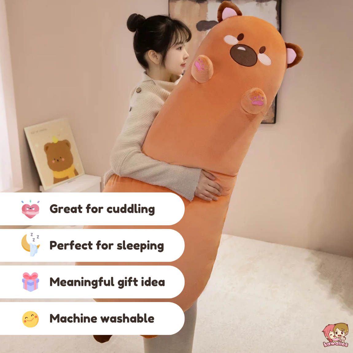 Long Giant Mochi Animal Plushies