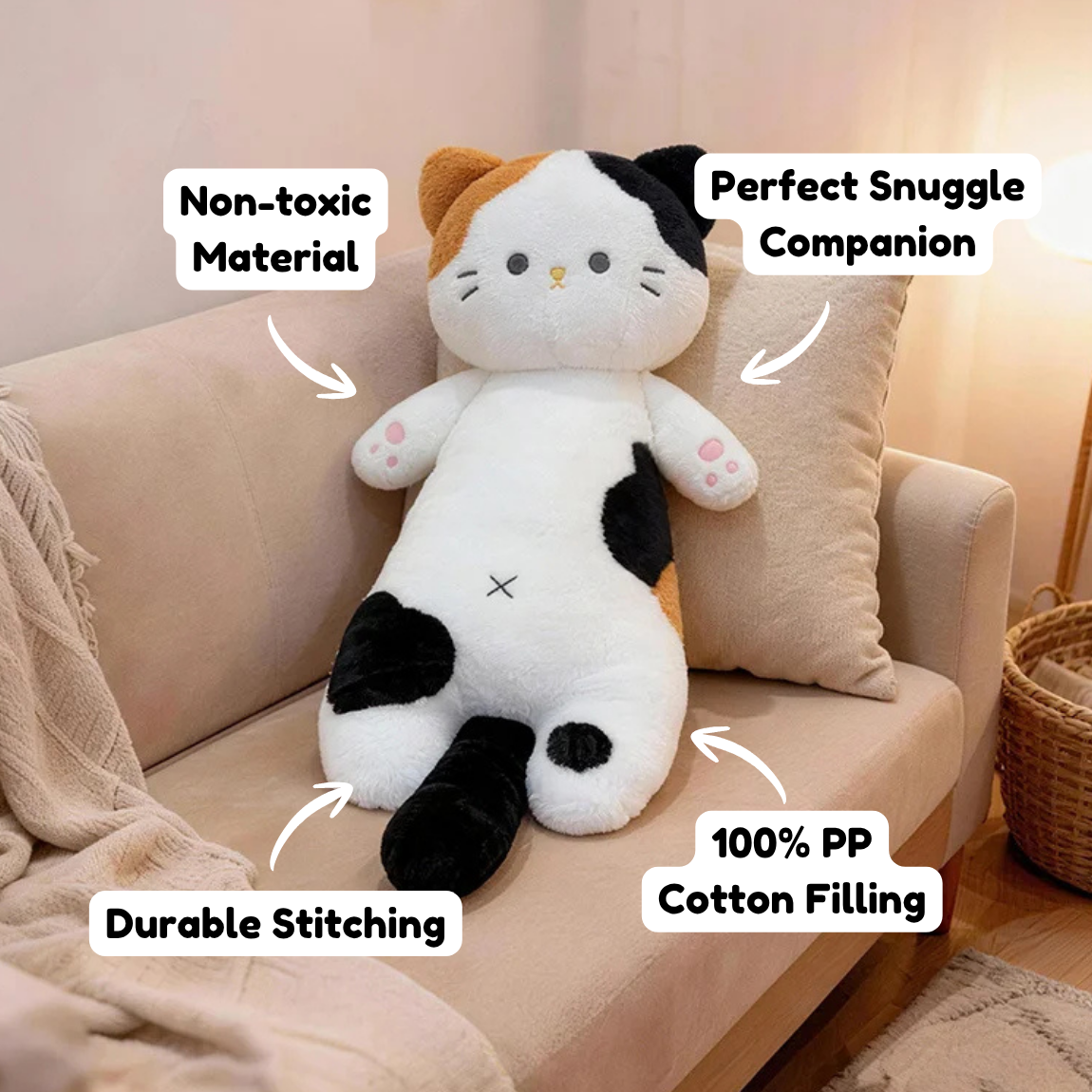 Giant Cat Squad Plushies