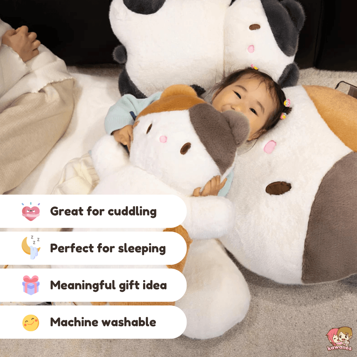 Kawaiies Collection - Soft toy - Giant Cuddle Cat Plushies