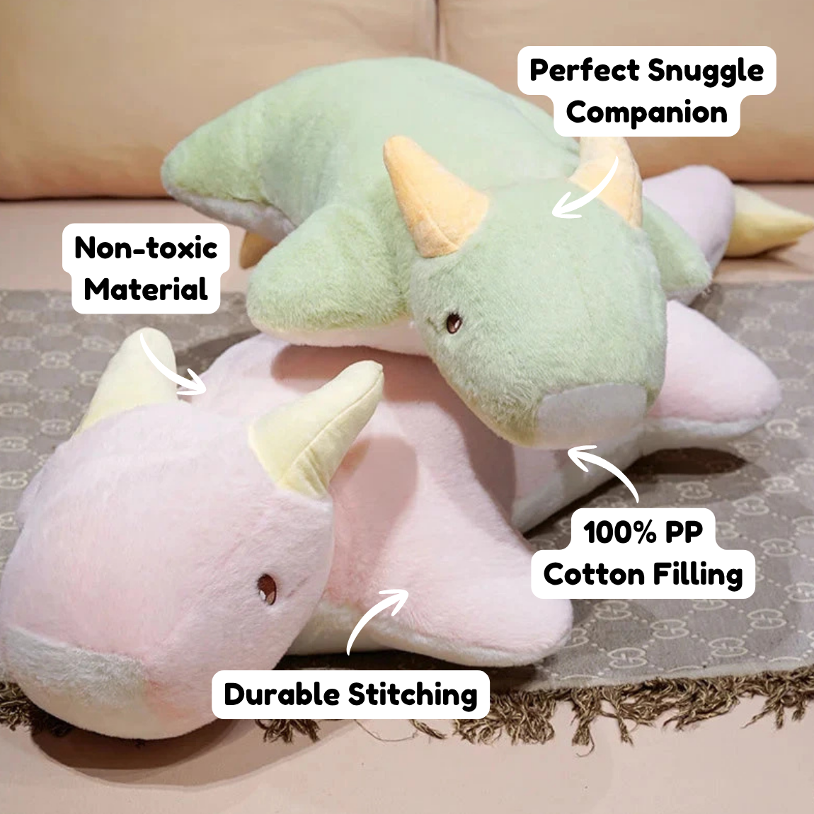 Pastel Star Dragon Plush