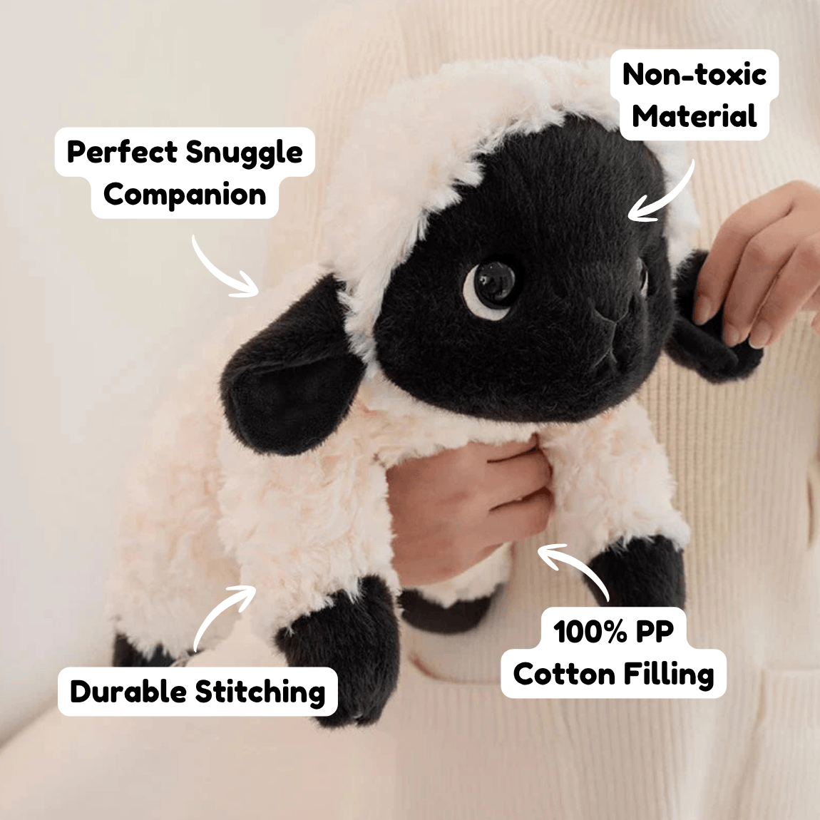 Kawaiies Collection - Soft toy - Nunu the Snuggly Sheep Plush