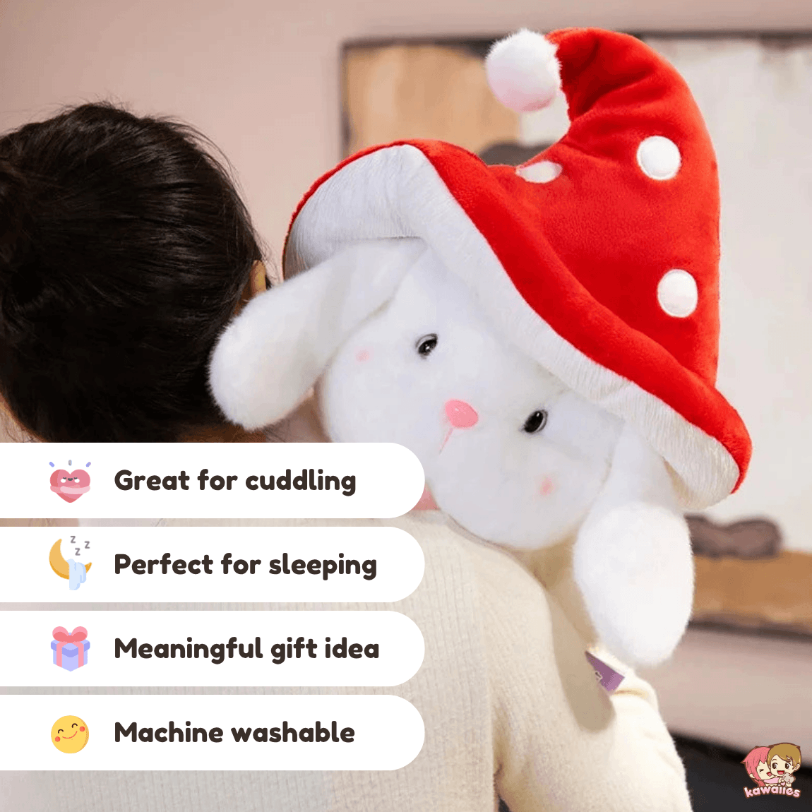 Kawaiies Collection - Soft toy - Mushroom Bunnies Plushies