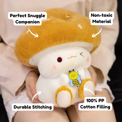 Chibi Mushroom Plush Buddies