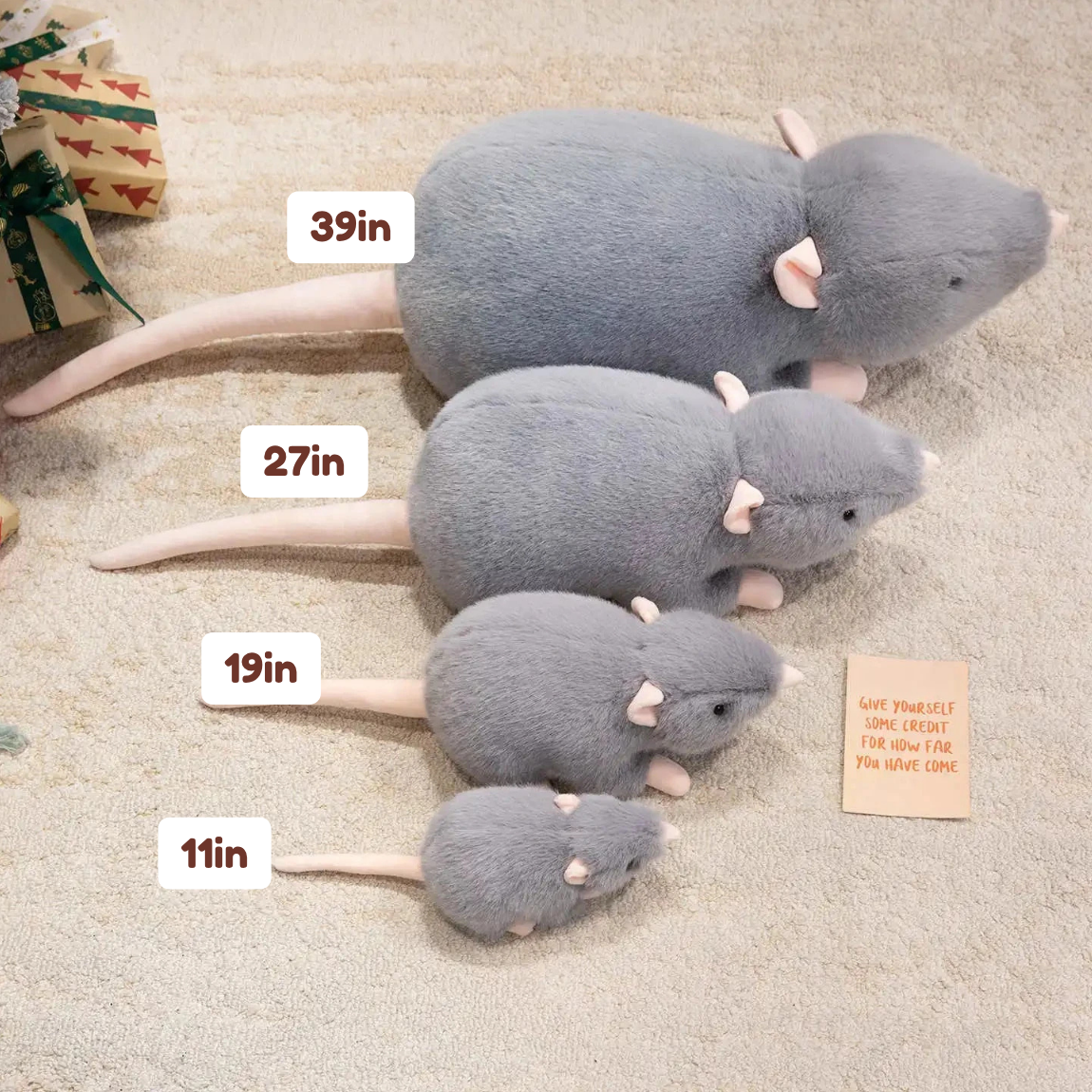 Cheesingtons the Lovable Mouse Plushie Family