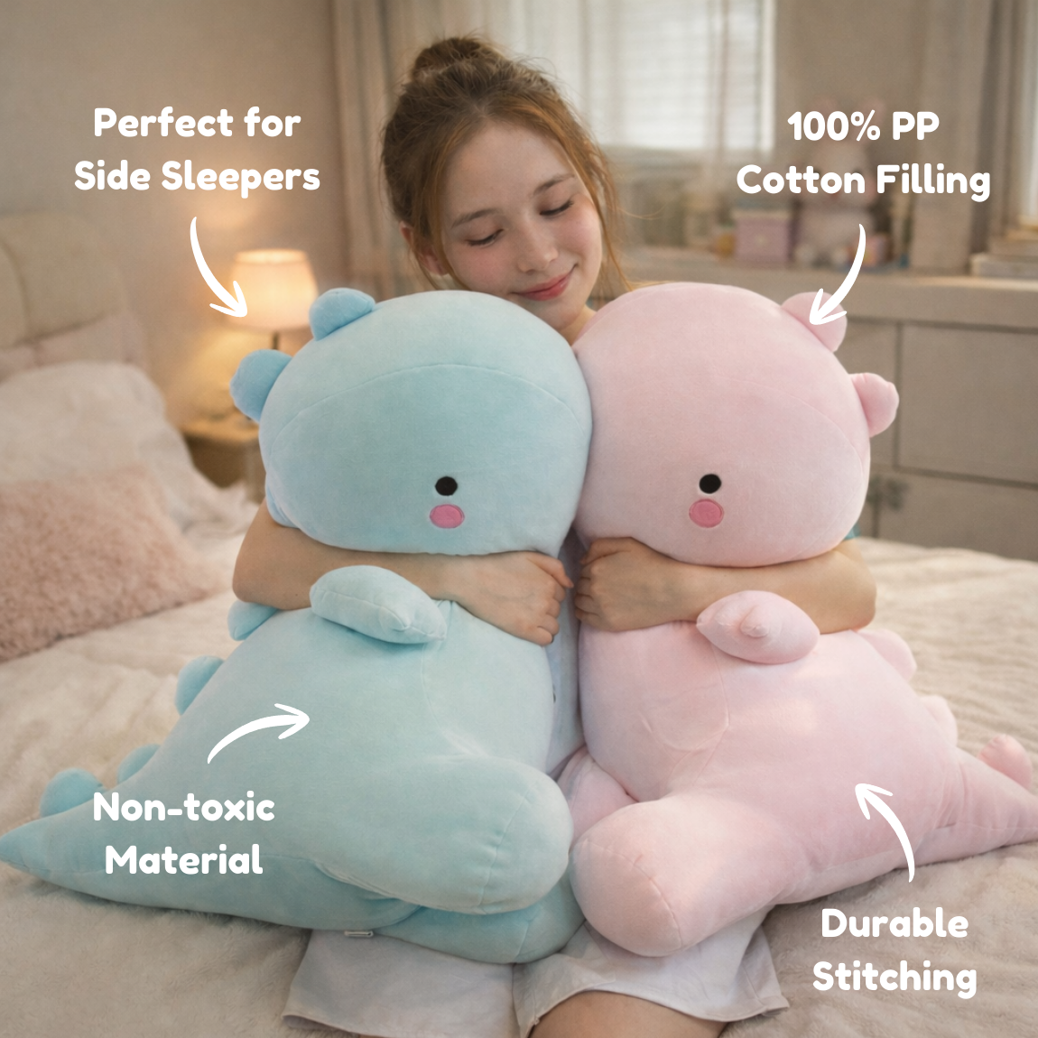 Tato & Tate The Dino Lover Kawaii Plushies