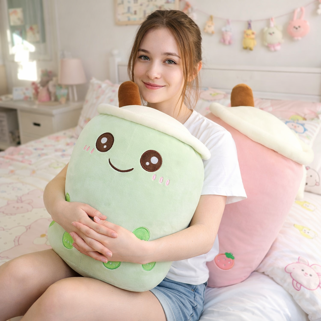 The Bubble Tea Family Fruit Plushies Collection