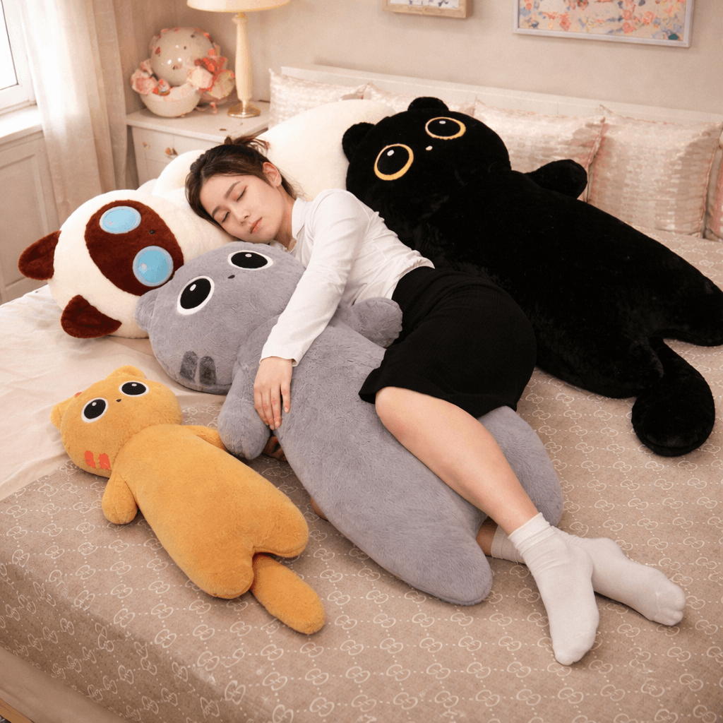 Kawaiies Collection - Soft toy - Long Fluffy Huge Cat Family Plushies