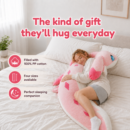 Melody and Sofi the Long Hybrid Dragon Plushies