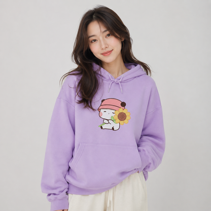 Sunflower Panda Unisex Hoodie
