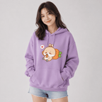 Kawaiies Collection - Apparel - Cream Bunny Carrot Mobile Unisex Hoodies
