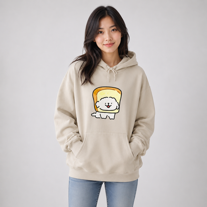 Bread Luckie the Dog Unisex Hoodie