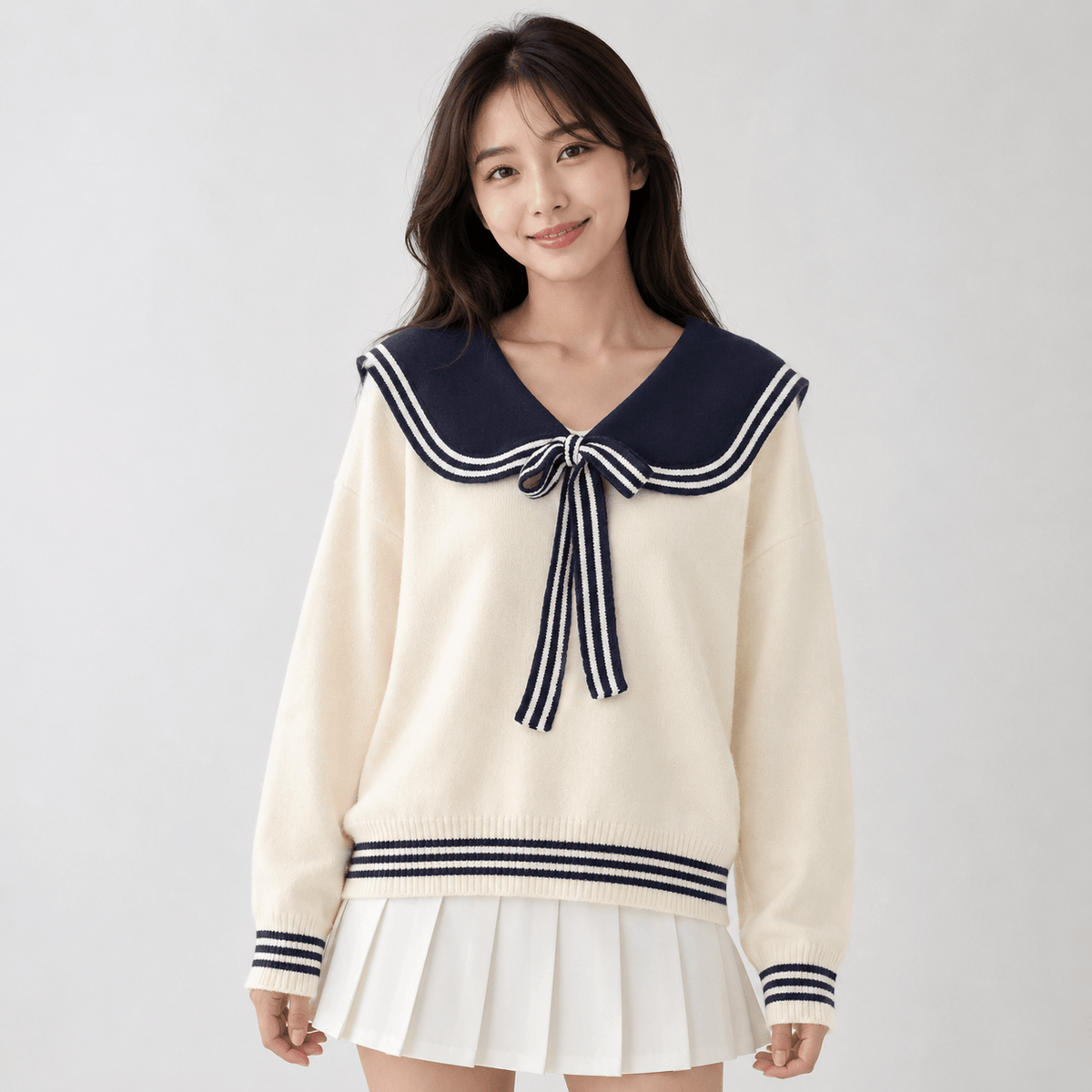 Kawaiies Collection - Apparel - Sailor Moon Inspired Collar Long Sleeve Cardigan