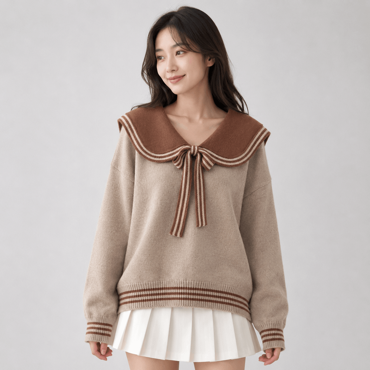 Kawaiies Collection - Apparel - Sailor Moon Inspired Collar Long Sleeve Cardigan