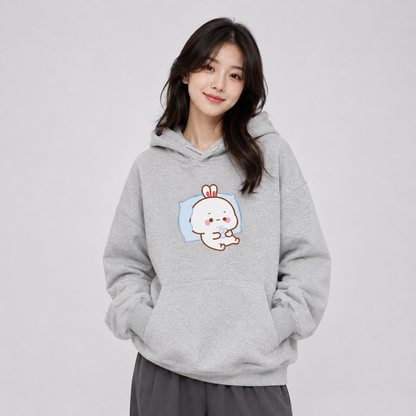 Bubu the Chilling Bunny Unisex Hoodie