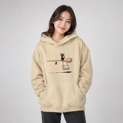 Kiki's Delivery Service Black Cat Unisex Hoodie