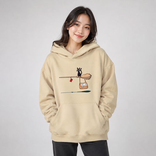Kiki's Delivery Service Black Cat Unisex Hoodie