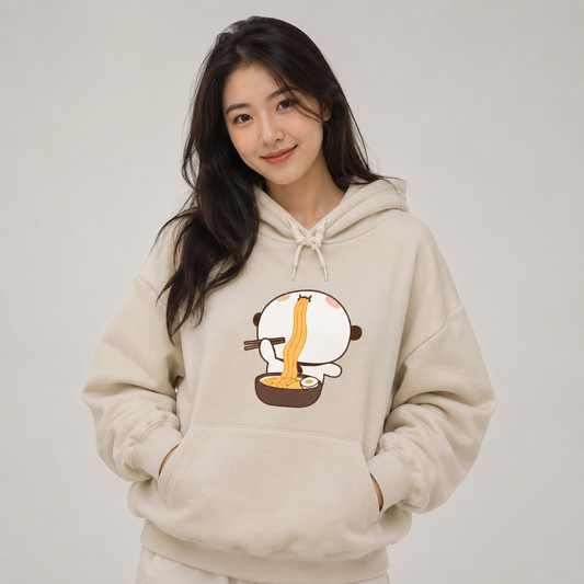Panda Eating Ramen Unisex Hoodie