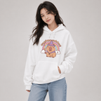 Kawaiies Collection - Apparel - Capybara-Cadabra Rainbow Magician Unisex Hoodie