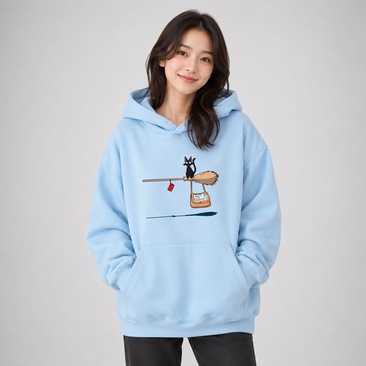 Kiki's Delivery Service Black Cat Unisex Hoodie