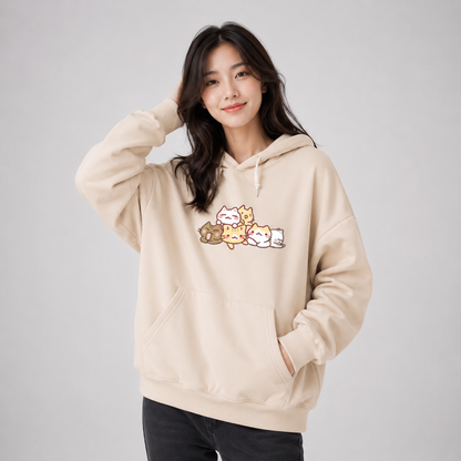 Kawaii Cat Party Unisex Hoodie