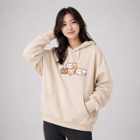 Kawaii Cat Party Unisex Hoodie