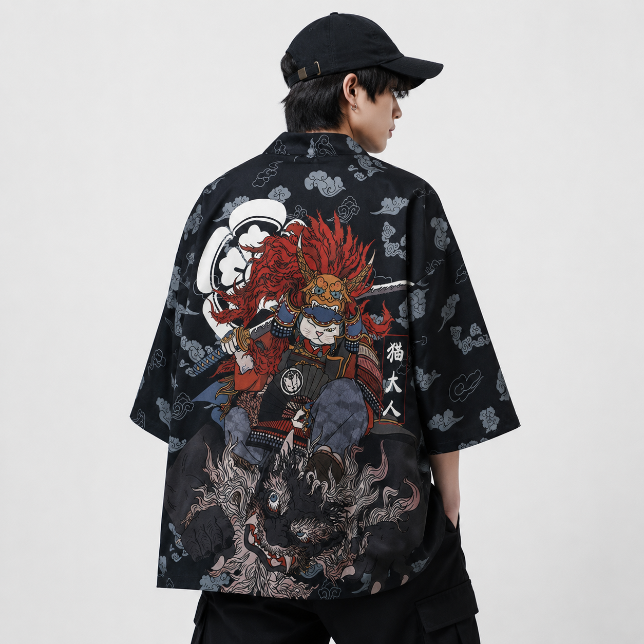 Traditional Japanese Samurai Kimono