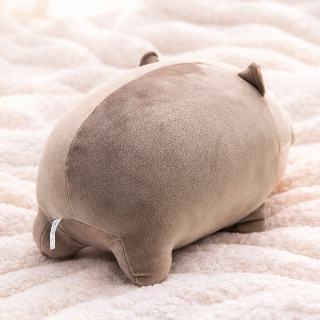 Kawaii Moo Deng Baby Hippo Plushie