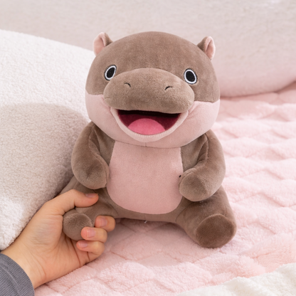 Kawaii Moo Deng Baby Hippo Plushie