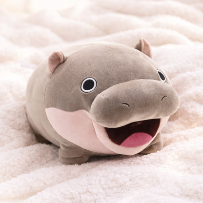 Kawaii Moo Deng Baby Hippo Plushie