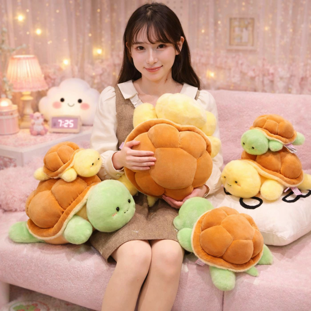Kawaii Mochi Turtle Plushies