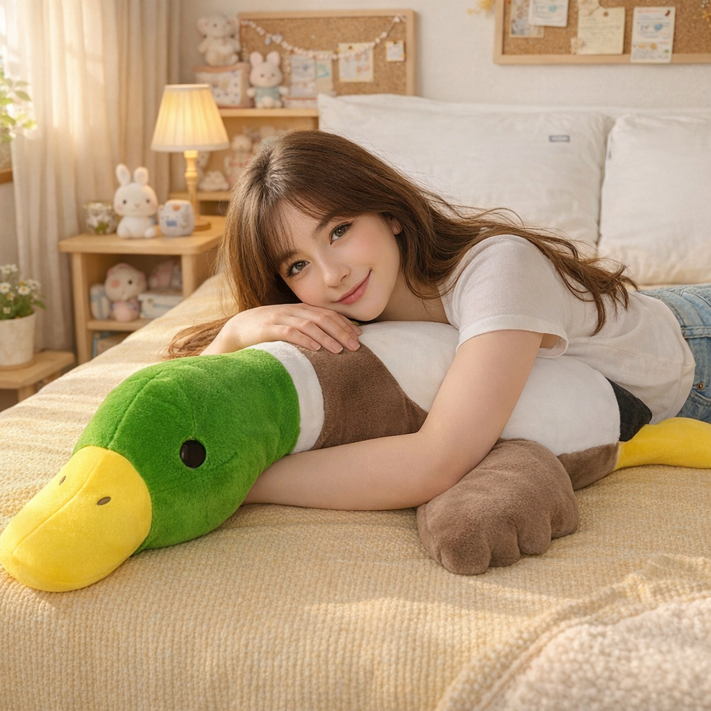 Snuggly Mallard Duck Plush