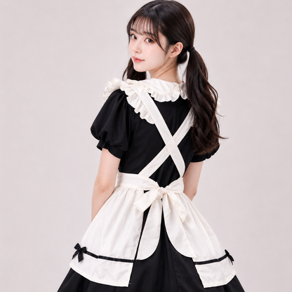 Kawaii Two-Tone Lolita Maid Cosplay Women's Dress Collection