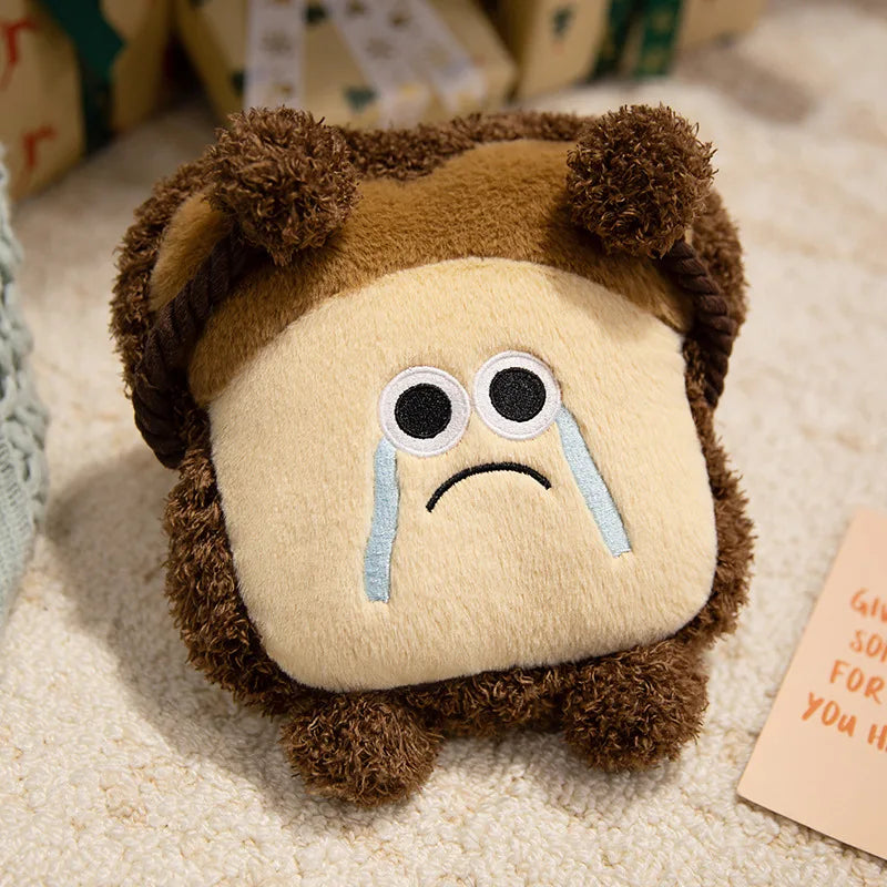 Happy Toast Sad Toast Plush & Bag
