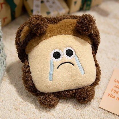 Happy Toast Sad Toast Plush & Bag