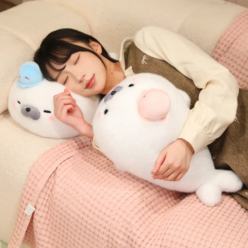 Pebbles the Baby Seal Plush Family