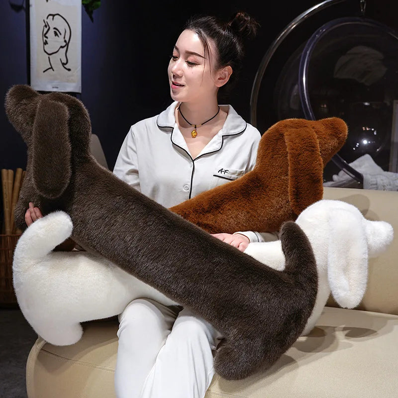 Long Snuggle Dachshund Sausage Dog Plushie