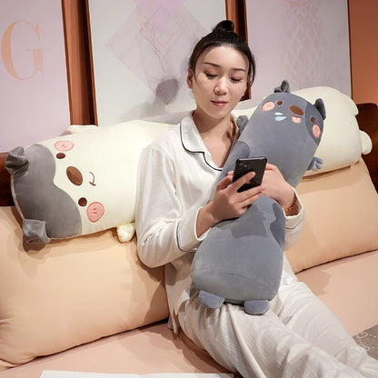 Long Kawaii Snuggly Dog Plushies
