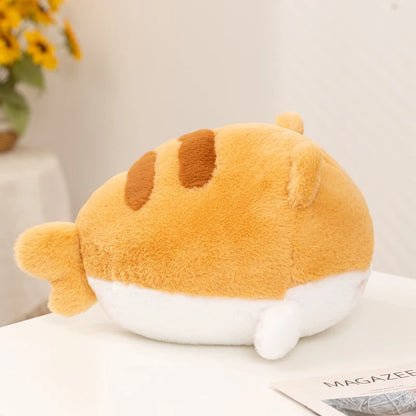 Chubby Mood Kitty Fishtail Plush