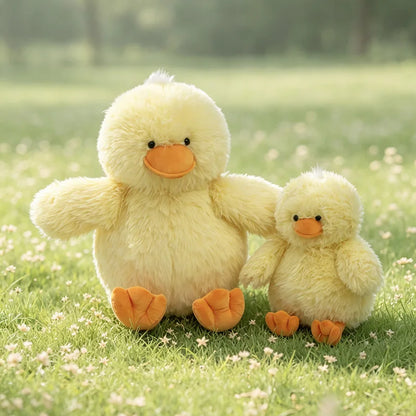 Chubby Fluffy Duckling Plush