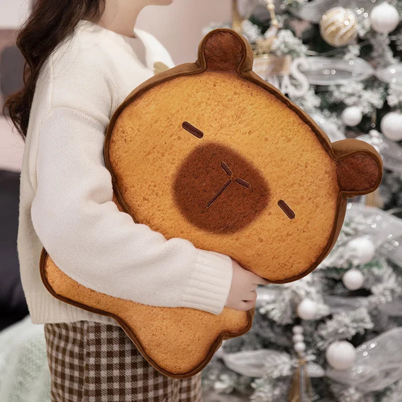 Capybara Bread Cookie Toasted Plushies
