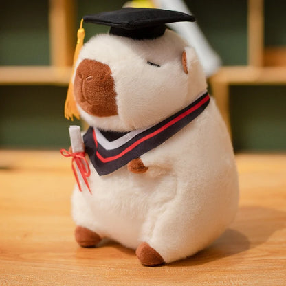 Graduation Scholar Capybara Plush