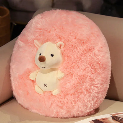 Ball of Fluff Hedgehog Plush