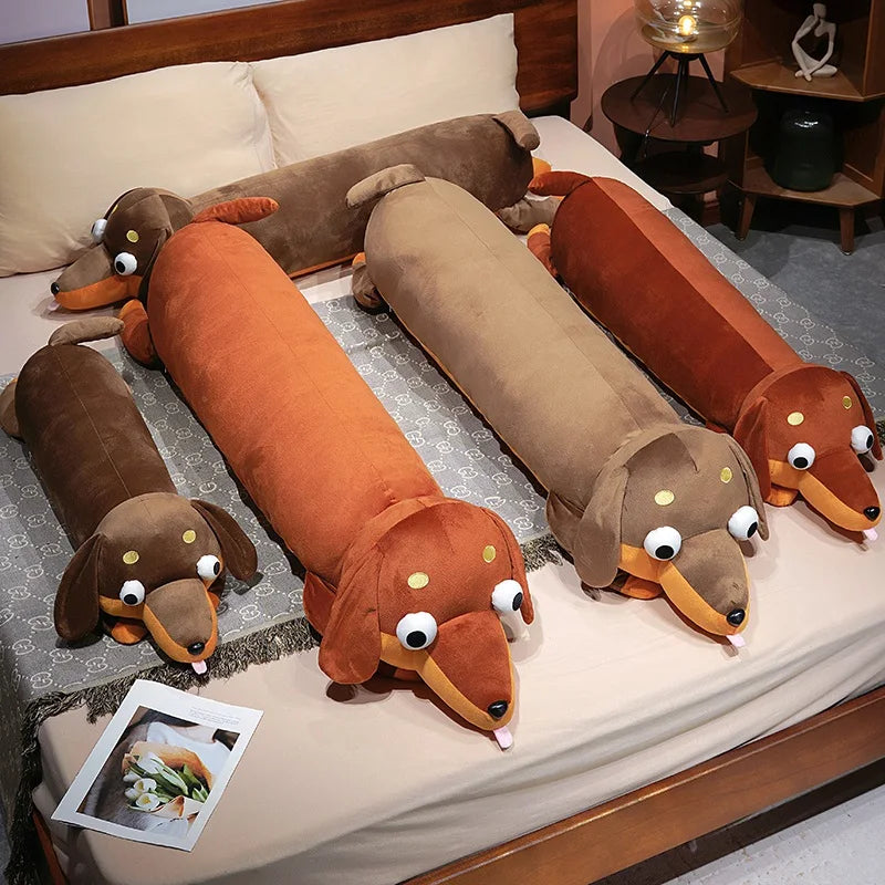 Long Snuggly Sausage Dog Plushies