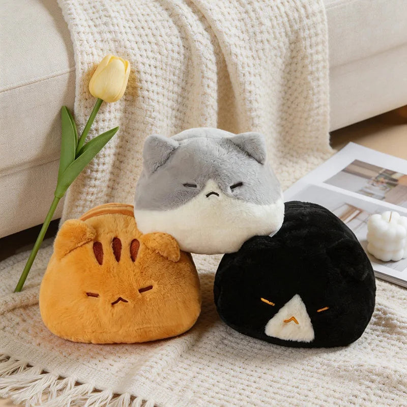 Fluffy Cat Ball Plushies