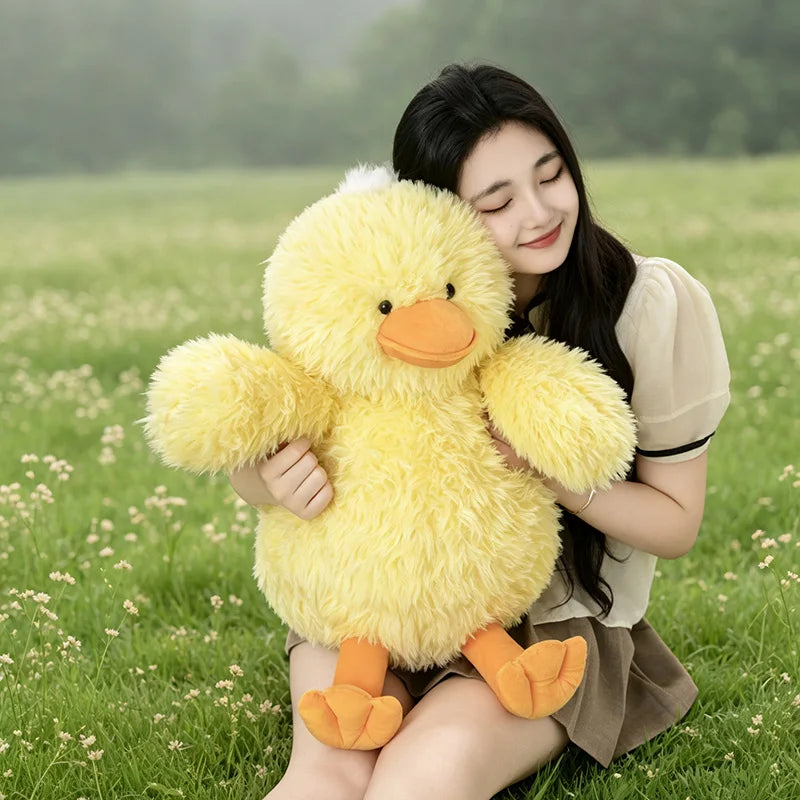 Chubby Fluffy Duckling Plush