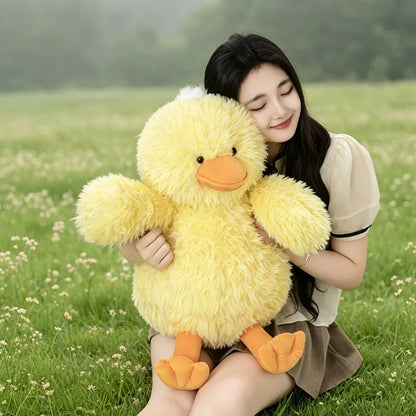 Chubby Fluffy Duckling Plush