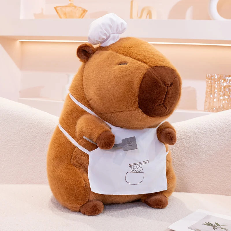 Baker and Chef Capybara Plush Collection