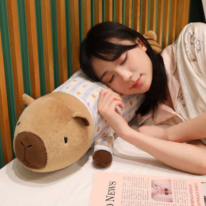 Sleepy Capybara Pyjamas Long Snuggle Buddy