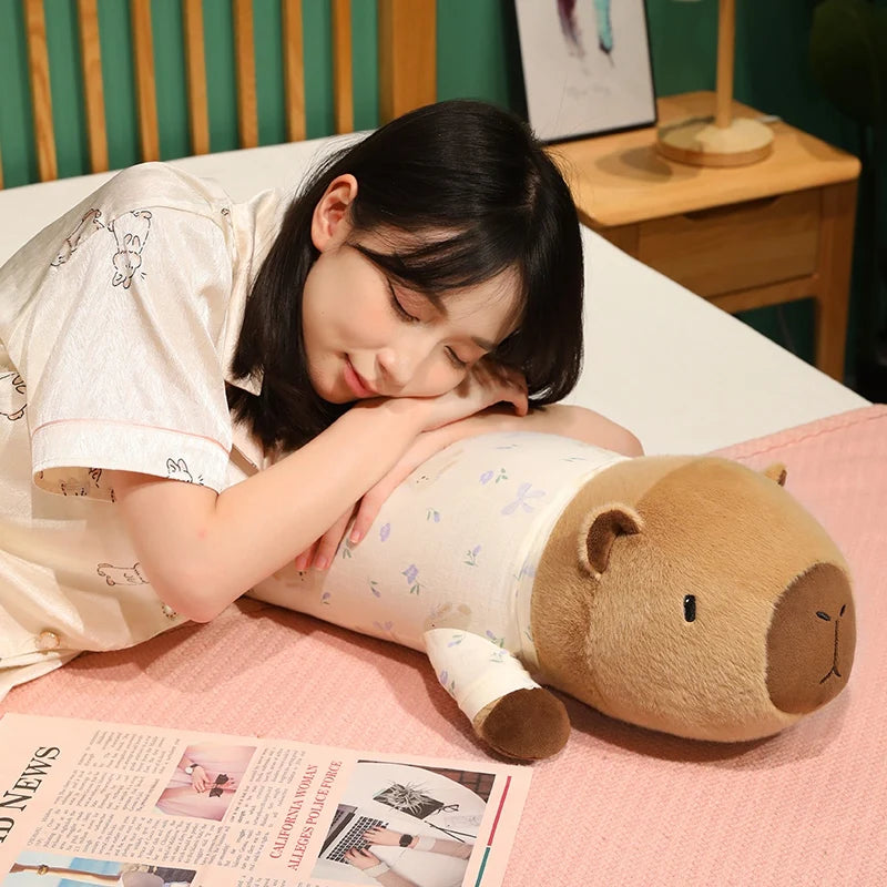 Sleepy Capybara Pyjamas Long Snuggle Buddy