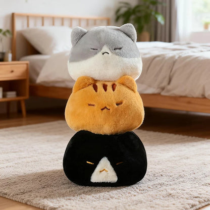 Fluffy Cat Ball Plushies
